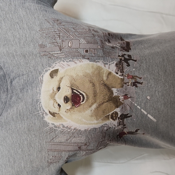 Next Level Dog Rampaging T-Shirt - Picture 2 of 4